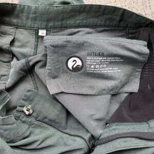 Outlier Injected Linen Pants 31 Green